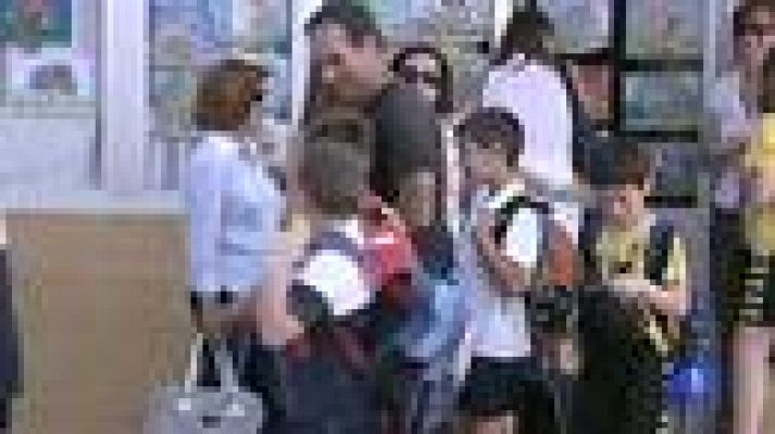 Telediario 1 - Colegio en apuros económicos