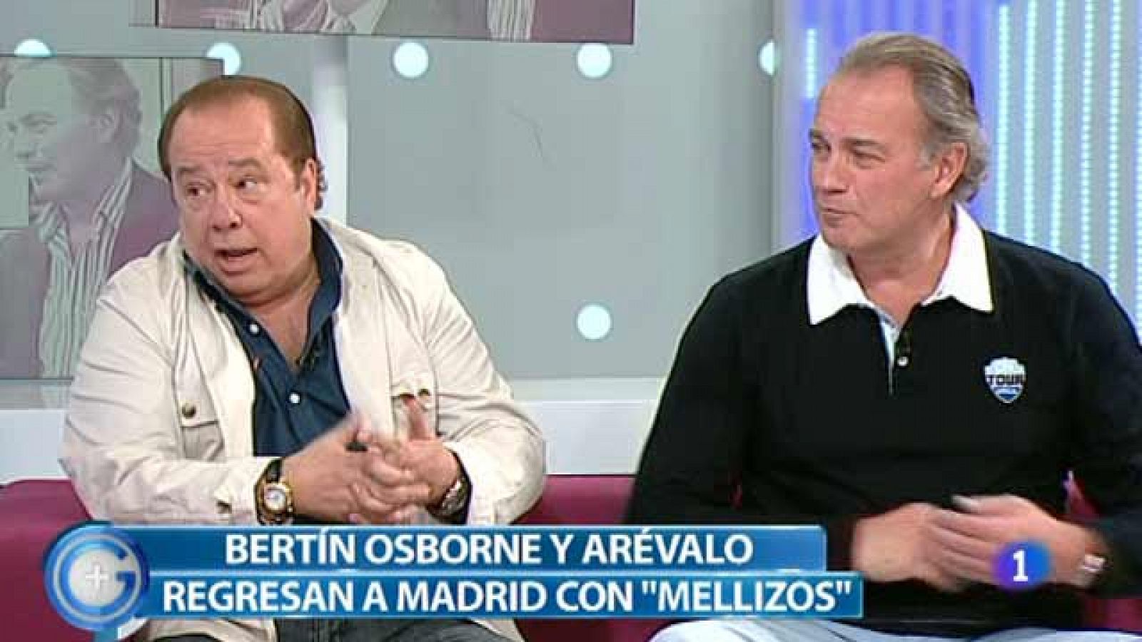 Más Gente - Arévalo y Bertín Osborne se convierten en 'Mellizos'