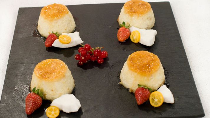 RTVE Cocina - Flan con leche de coco