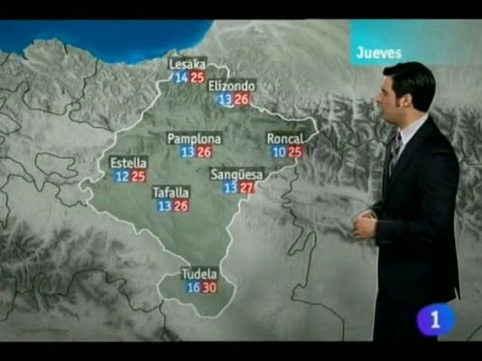 El Tiempo en Navarra - 30/05/12