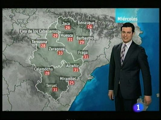 El tiempo en Aragón - 30/05/12