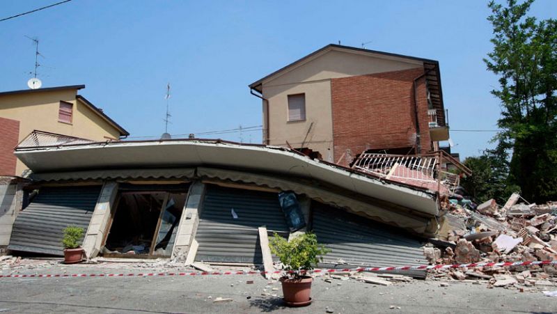 Se suceden las réplicas en la región de Emilia Romagna, Italia