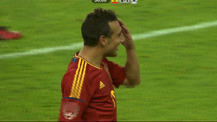 Eurocopa - Cazorla marca el tercero de España (3-1)