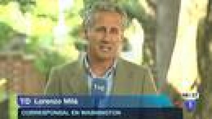 Telediario 1 - Sáenz de Santamaría viaja a EE.UU. este jueves con dos grandes citas económicas en la agenda