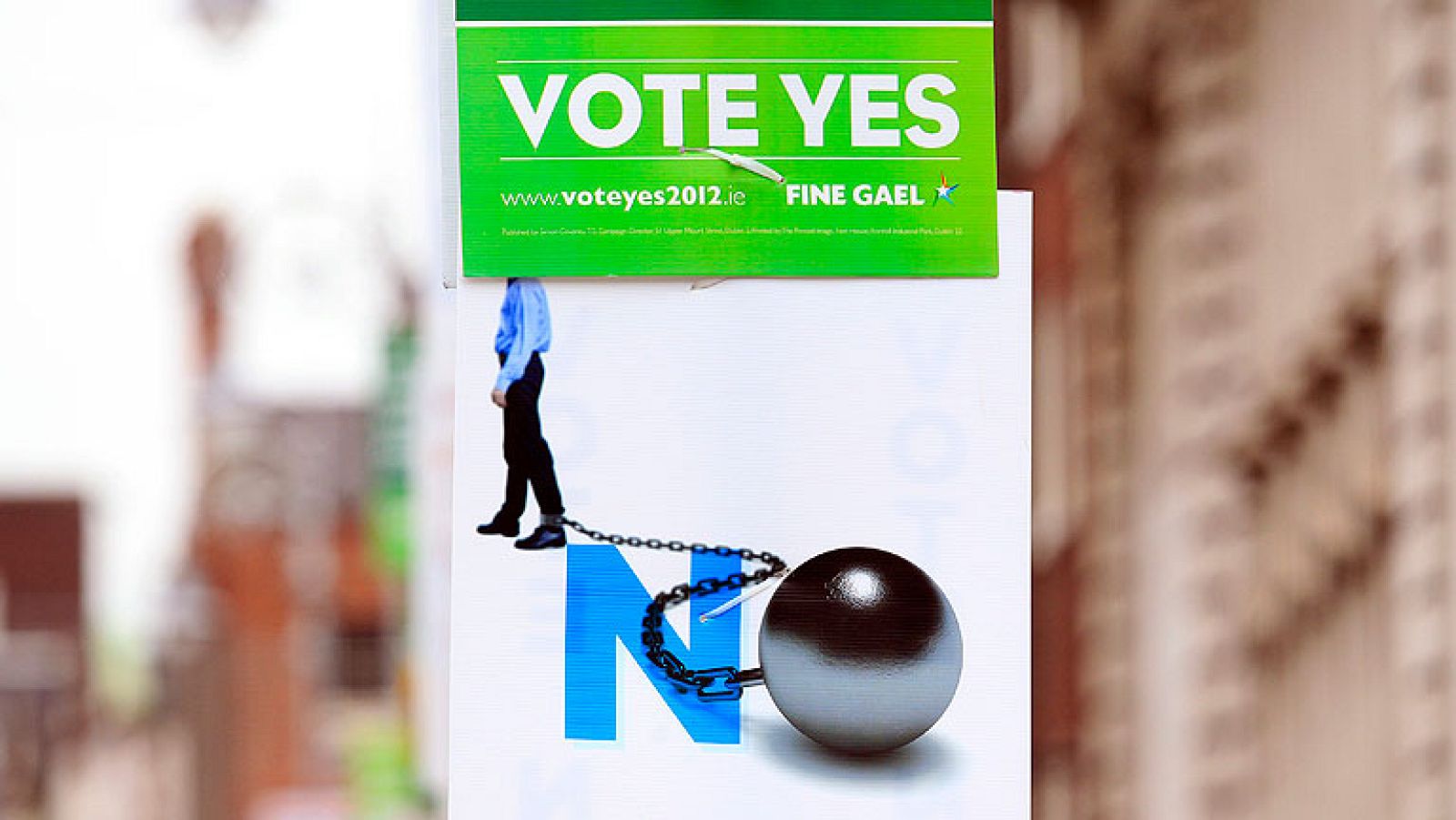 Referéndum sore el pacto presupuestario europeo en Irlanda