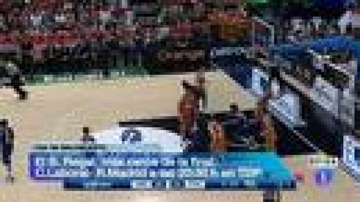 Telediario 1 - Paso de gigante del Regal Barça; el Madrid necesita ganar