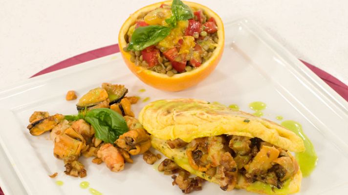 RTVE Cocina - Tortillas rellenas con mejillones