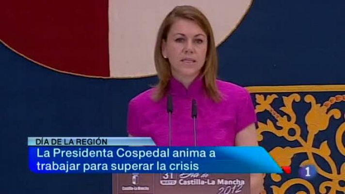 Noticias de Castilla-La Mancha - Noticias Castilla La Mancha en 2' (31/05/2012)