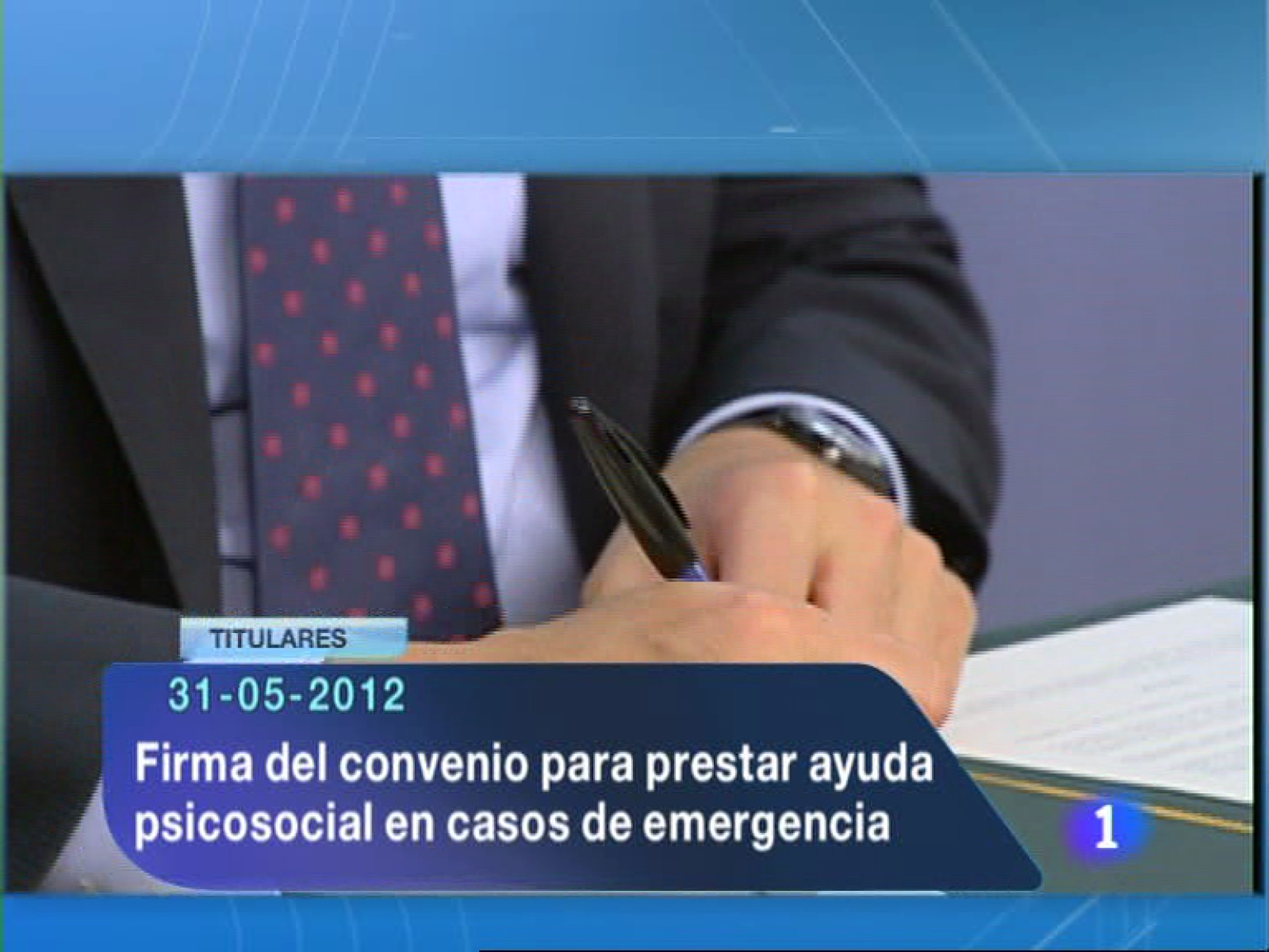 Informativo Telerioja - 31/05/12 | Ver