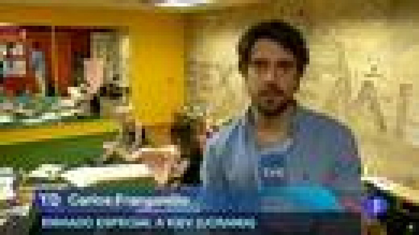 Si hay alguien en Ucrania que no quiere que se celebre la Eurocopa 2012 es el grupo de activistas féminas conocido como "Femen". El corresponsal de TVE en Rusia, Carlos Franganillo, nos descubre cómo preparan sus actos de protesta.  Con su puesta en