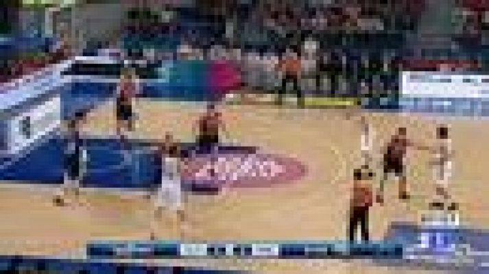 Telediario 1 - El Madrid fuerza el quinto partido de la semifinal