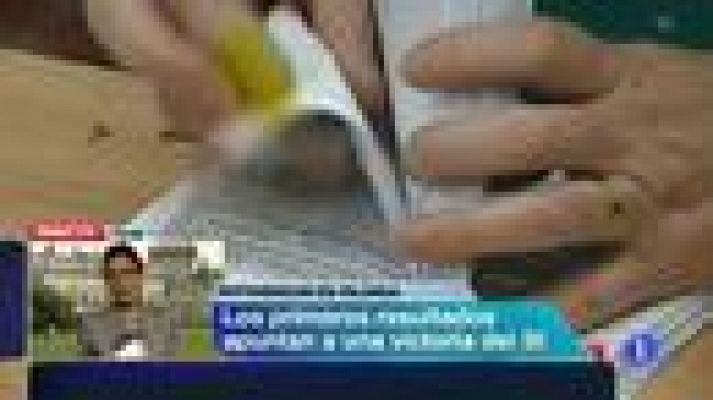 Telediario 1 - Referéndum en Irlanda