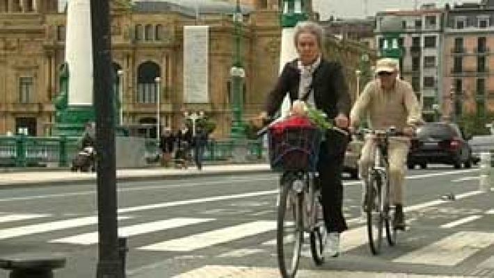 Telediario 1 - Multas para los ciclistas