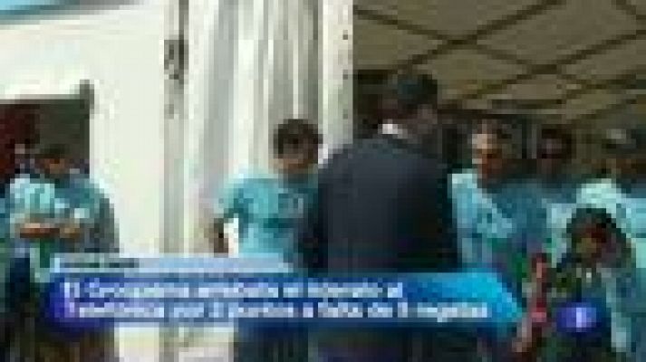 Telediario 1 - Telefónica pierde el liderato de la Volvo