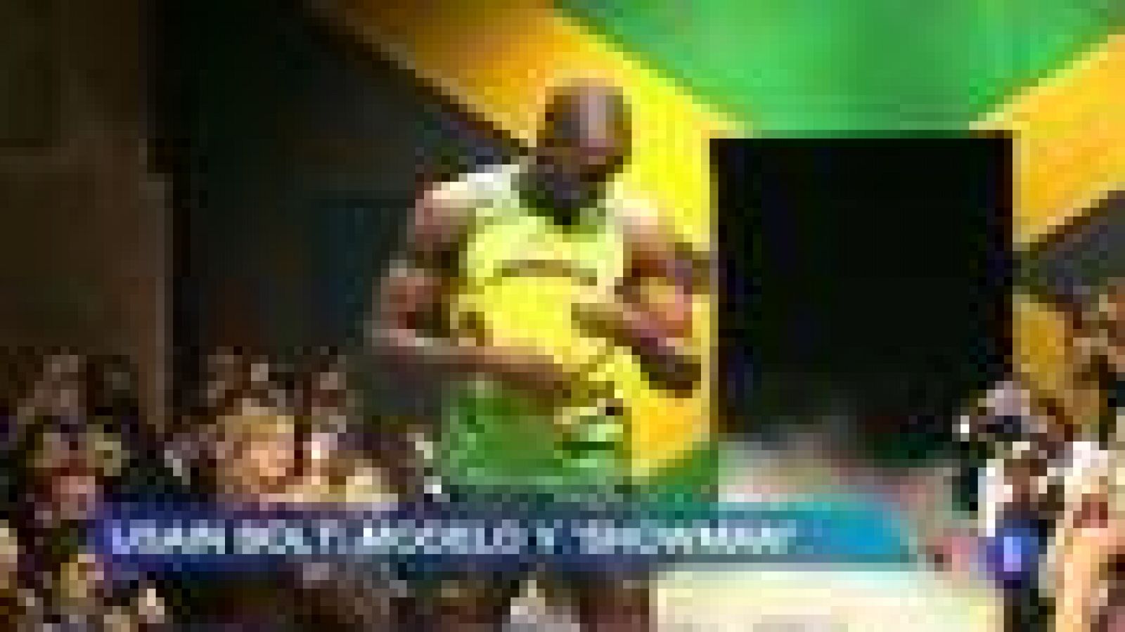 Telediario 1: Usain Bolt: modelo y 'showman' | RTVE Play