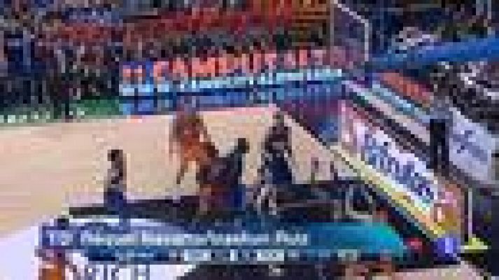 Telediario 1 - Madrid y Caja Laboral buscan un puesto en la final