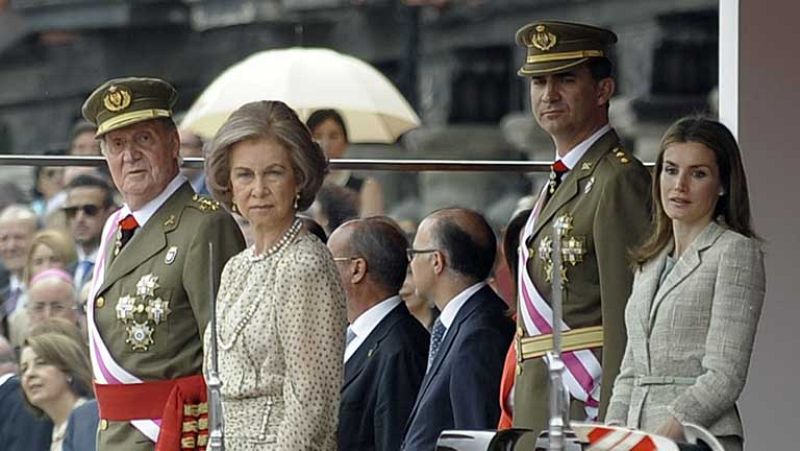 El rey ha presidido el Día de las Fuerzas Armadas en Valladolid
