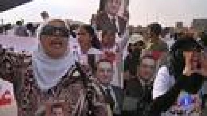 Telediario 1 - Hosni Mubarak, único dictador árabe que responde ante la justicia