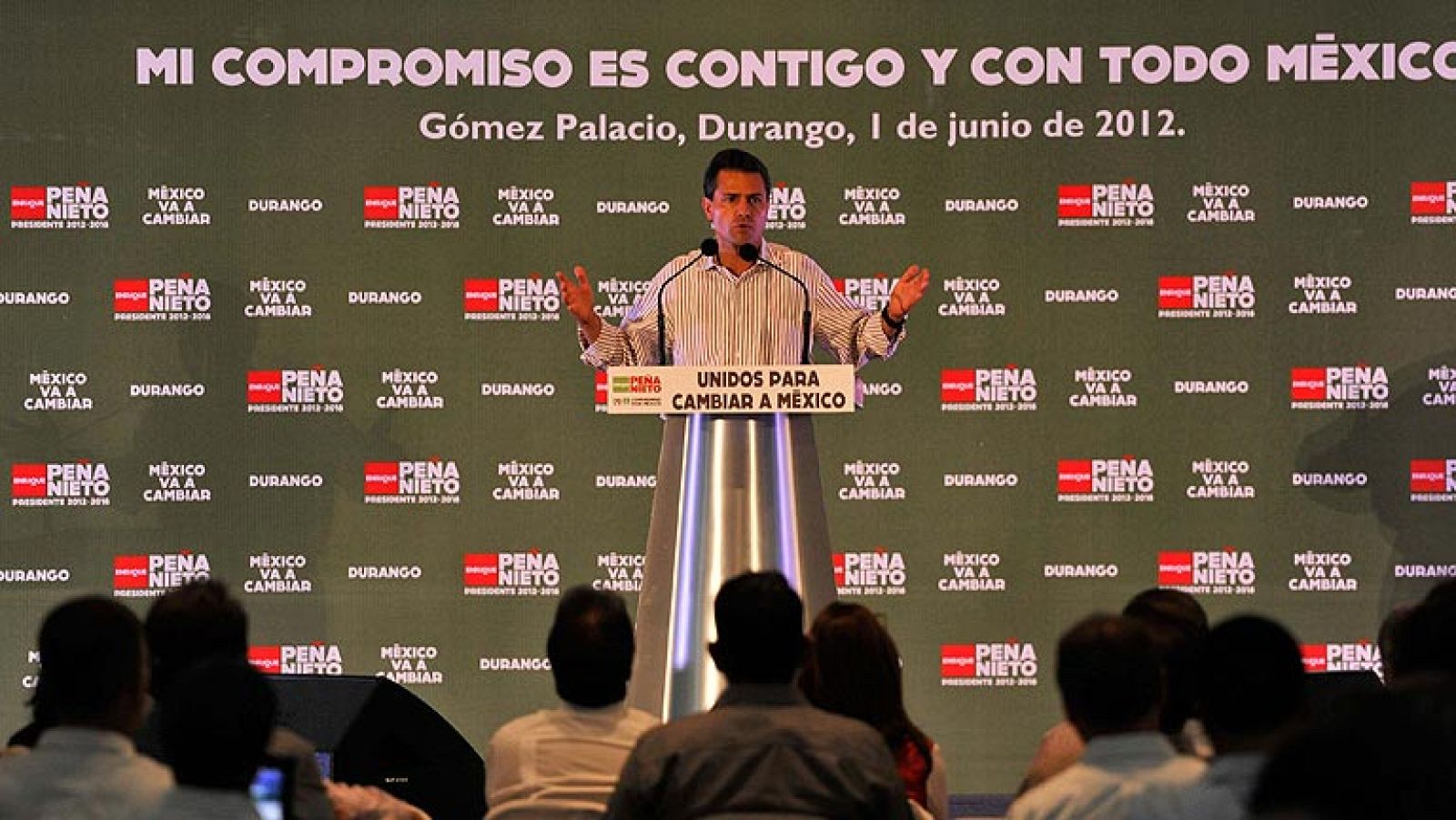 El candidato del PRI es el favorito en las encuestas para las presidenciales en México