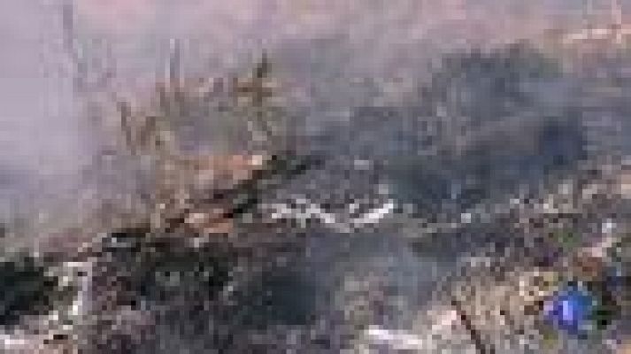 Telediario 1 - Incendios en Valencia