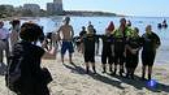 Telediario 1 - Buceo solidario