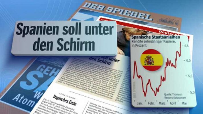 Telediario 1 - Telediario 2 en 4' - 03/06/12