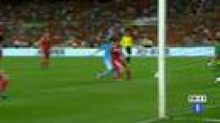 Telediario 1 - España gana por la mínima a China