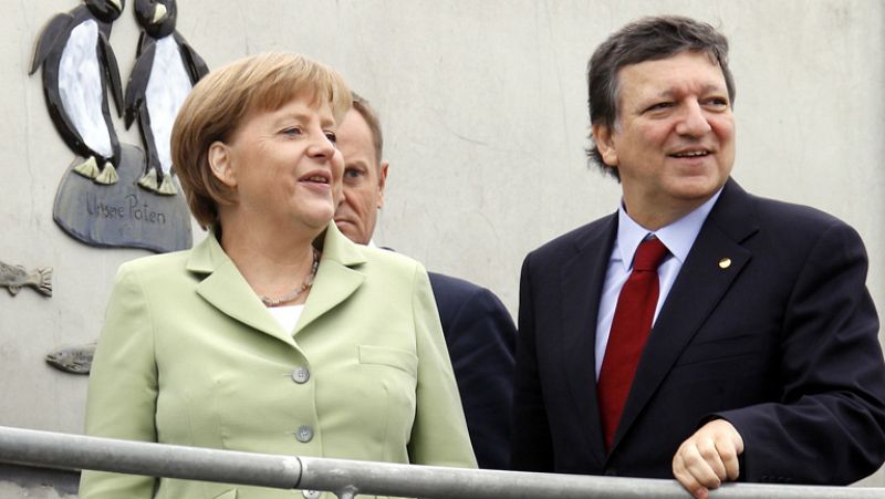 Merkel y Barroso se reúnen con los planes para hacer más Europa sobre la mesa
