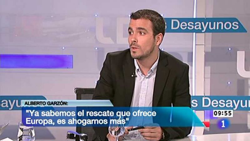 Los desayunos de TVE - Alberto Garzón, diputado de Izquierda Unida - Ver ahora