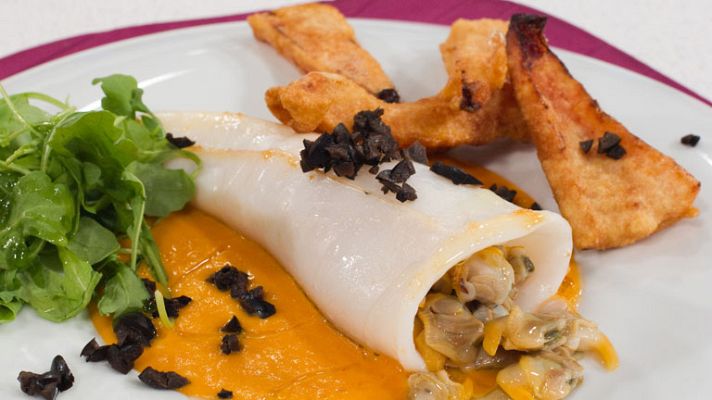 RTVE Cocina - Calamares rellenos de berberechos
