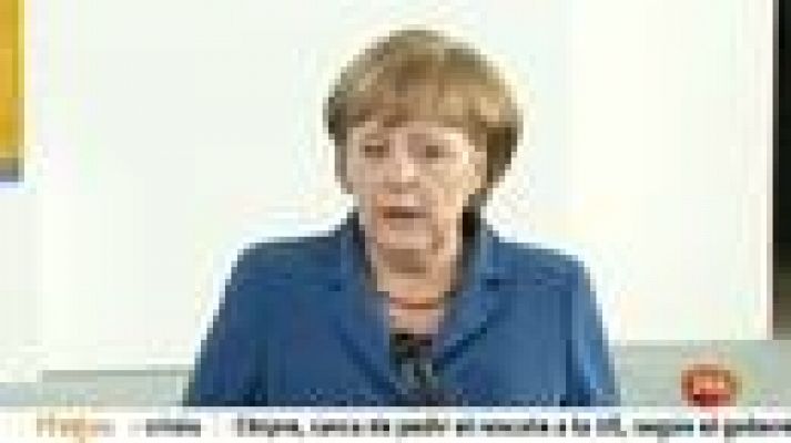 Merkel se reúne con Barroso