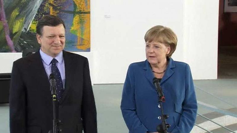 Merkel defiende una mayor supervisión financiera