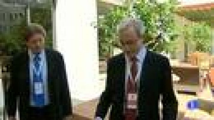 Telediario 1 - Debate sobre la crisis en Valencia