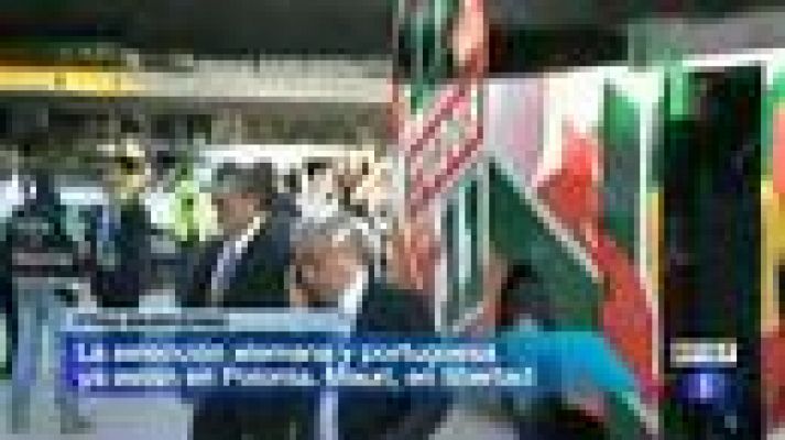 Telediario 1 - Las grandes favoritas llegan a la Eurocopa