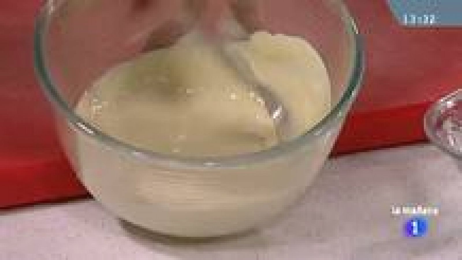 Saber cocinar -  Postre - Helado de chocolate blanco  y galleta