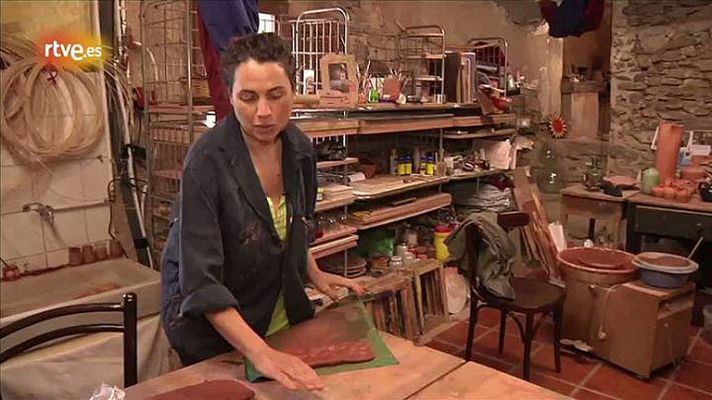 Conectando España - Súria: Clase rápida de alfarería