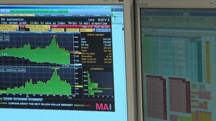 Telediario 1 - El G7 trata la situación económica