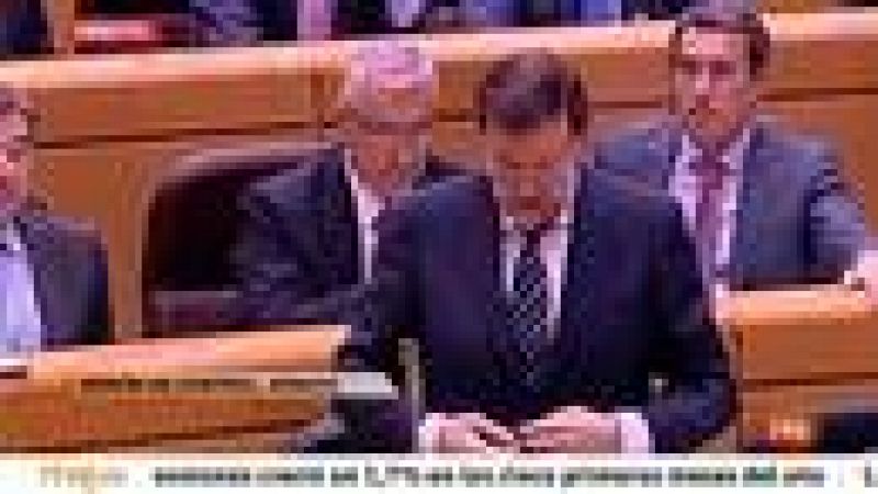 Rajoy señala que España tiene "un problema de financiación y liquidez" y pide apoyo a Europa