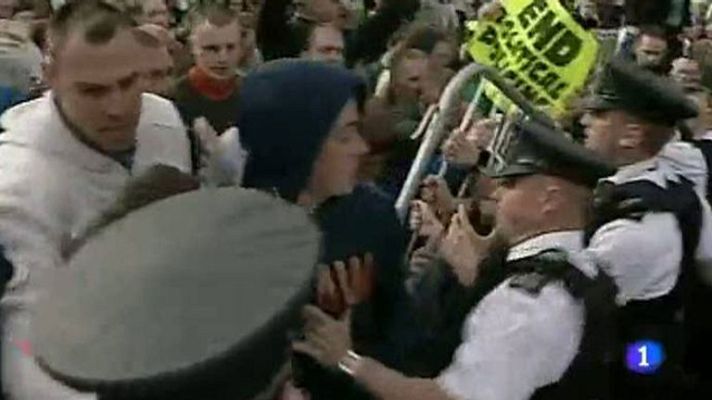 Protestas en Irlanda del Norte al paso de la antorcha olímpica