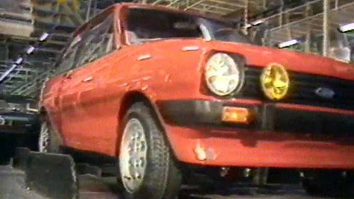 Fue noticia en el Archivo de RTVE - Los primeros Ford Fiesta fabricados en Almussafes