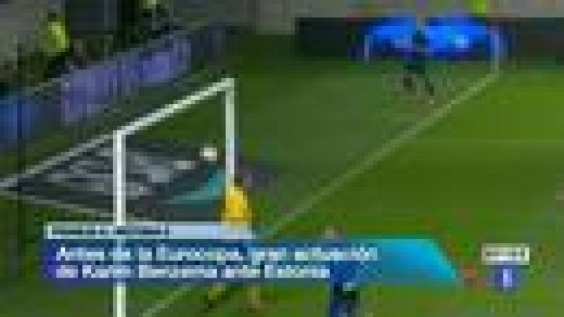 Francia ha disputado su último amistoso, y Benzema marcó un golazo de tacón, además de otro tanto y un pase de gol a su compañero Ribery. En el minuto 91, Menez marcó el 4 a 0 ante la selección de Estonia.