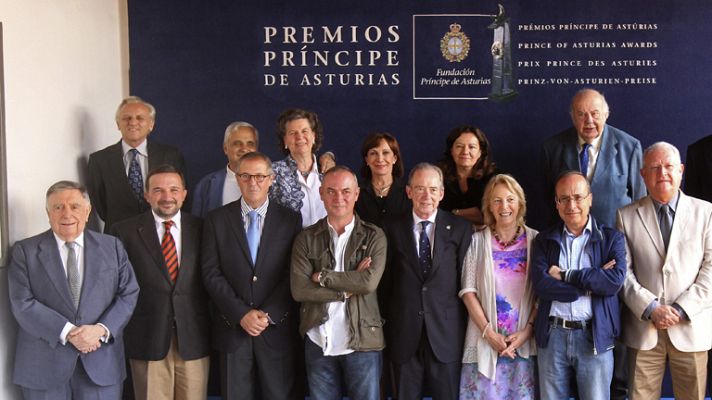 Lectura del fallo del  Premio Príncipe de Asturias de las Letras 2012