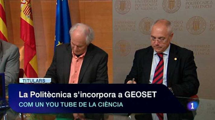 L'informatiu - Comunitat Valenciana - La Comunidad Valenciana en 2' -  06/06/12