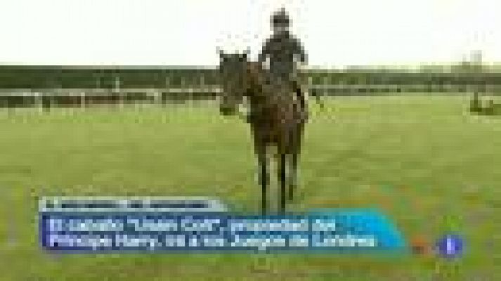 Telediario 1 - El caballo del príncipe Harry, 'Usain Colt', irá a los JJOO