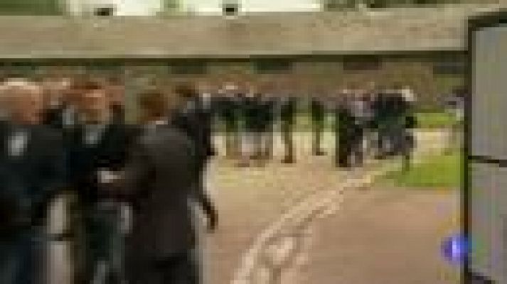 Telediario 1 - Las selecciones de Holanda e Italia coinciden en Auschwitz