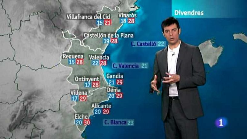 El tiempo en la Comunidad Valenciana - 07/06/12 - Ver ahora 