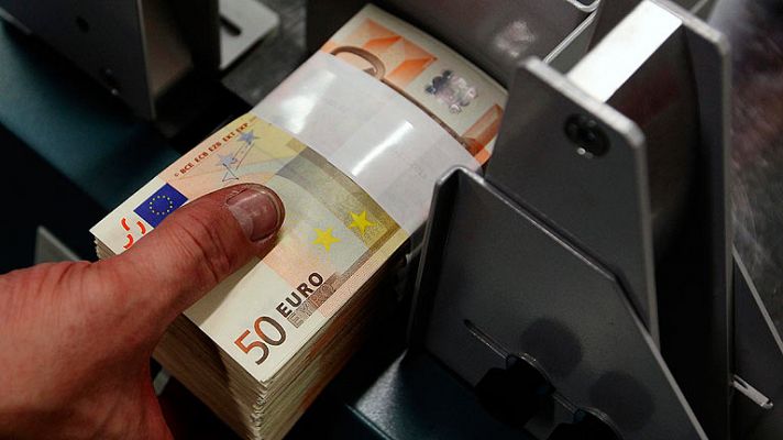 Telediario 1 - Subasta del Tesoro