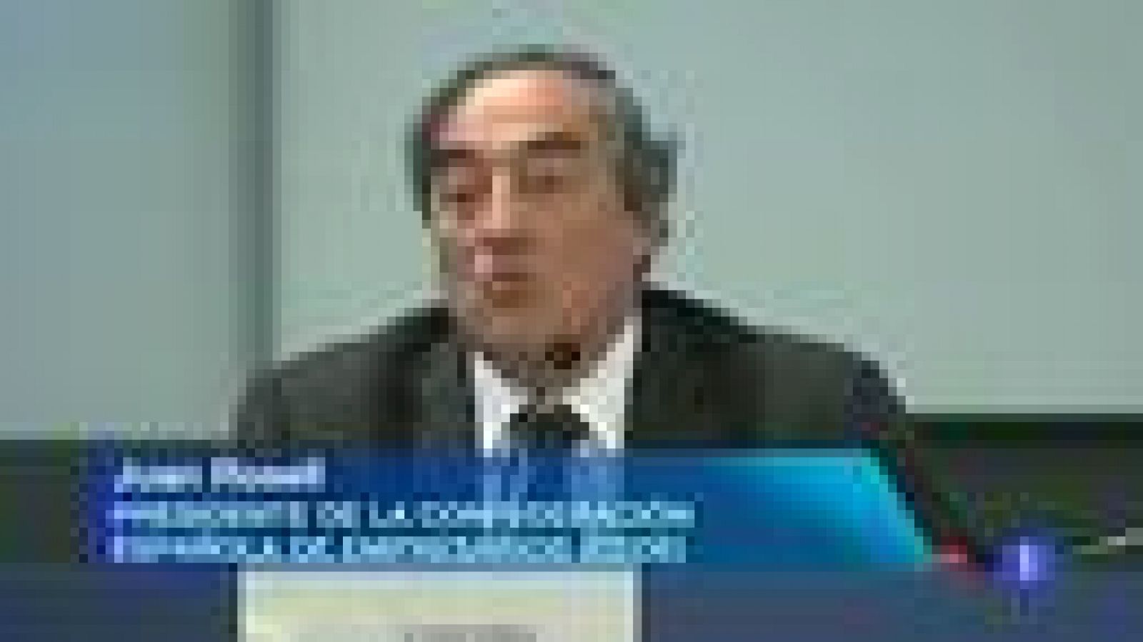 Rosell (CEOE) pide transparencia para que la sociedad sepa "qué ha pasado con las cajas"