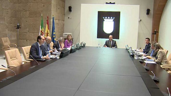 Telediario 1 - Recortes en Extremadura