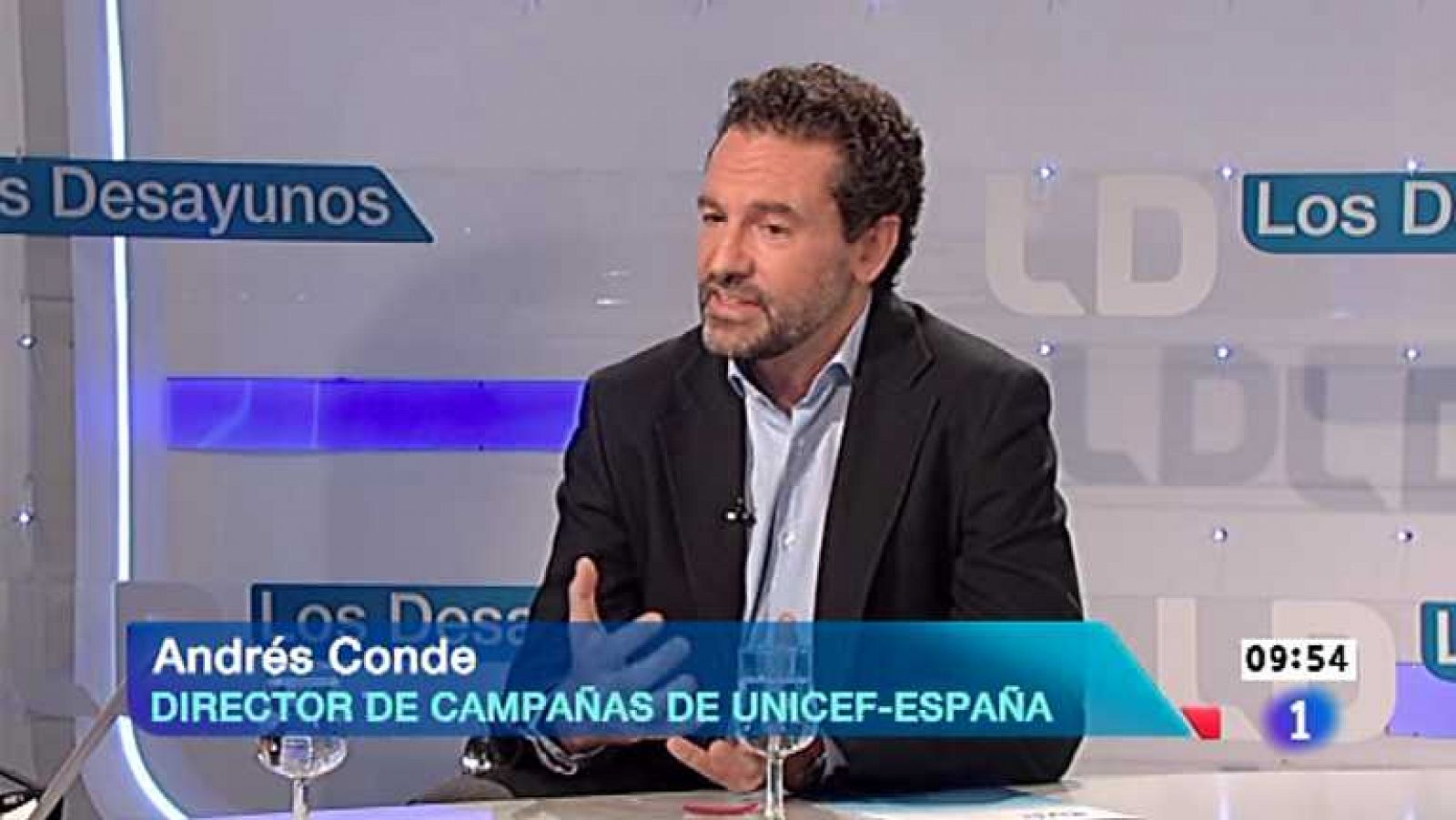 Los desayunos de TVE - Andrés Conde, director de campañas de Unicef España
